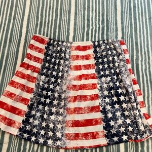SHEIN Red, White, and Blue Star Bandeau